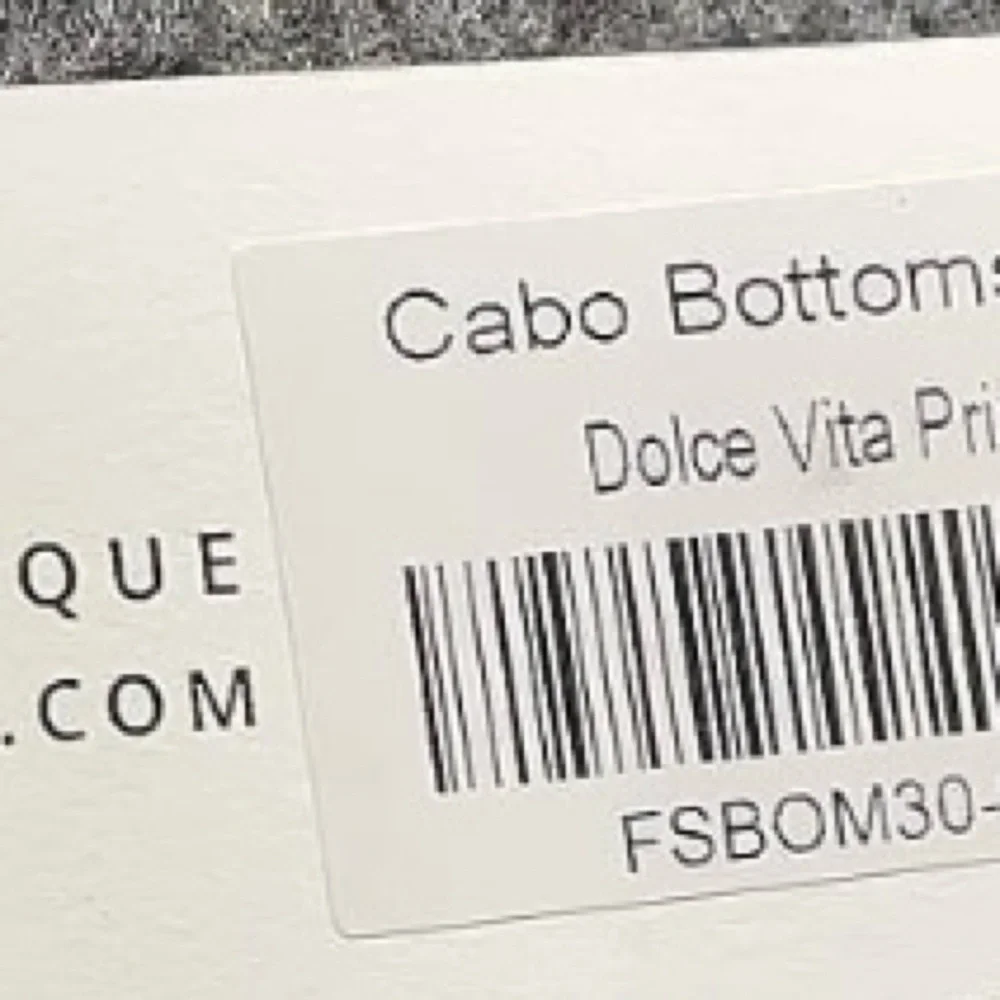 White Fox Boutique NWT Golden Hour Bikini top Med Cabo Bottom Small.